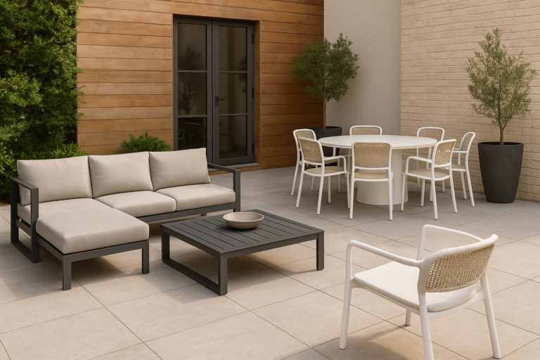 Elegancja na tarasie – meble ogrodowe Muro, Rondo i Bordeaux w służbie stylu